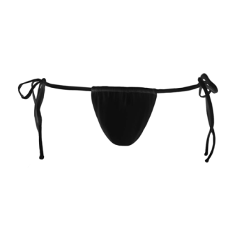 Low Brief with laces 13 LOW BRIEF WITH LACES black retro
