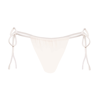 Low Brief with laces 16 LOW BRIEF WITH LACES white front